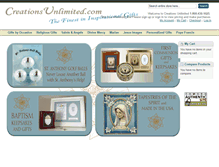 Tablet Screenshot of 4creationsunlimited.com